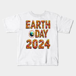 Earth Day 2024 Celebration Kids T-Shirt